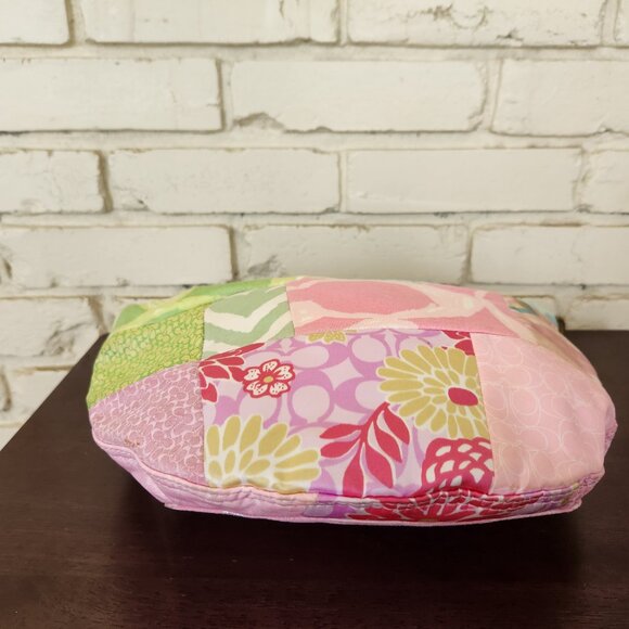 Coach Special Edition Patchwork Hobo Satchel Purse - Picture 9 of 16